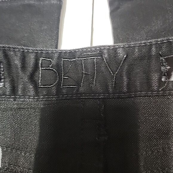 Kimes Ranch Betty Black Jeans Womens Size 0 26 x 32 Boot Cut Stretch Denim - Picture 11 of 11